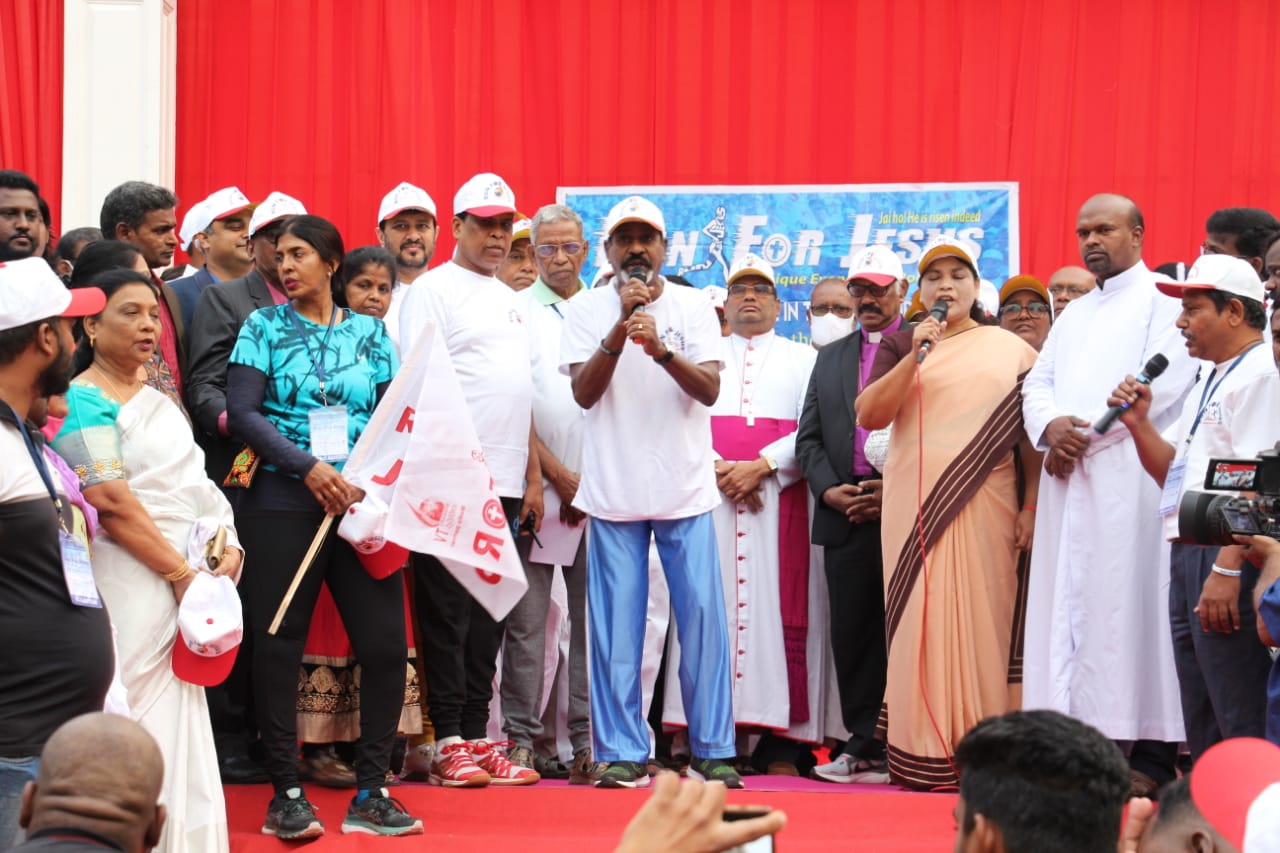 Run for Jesus Event in Hyderabad Archdiocese
