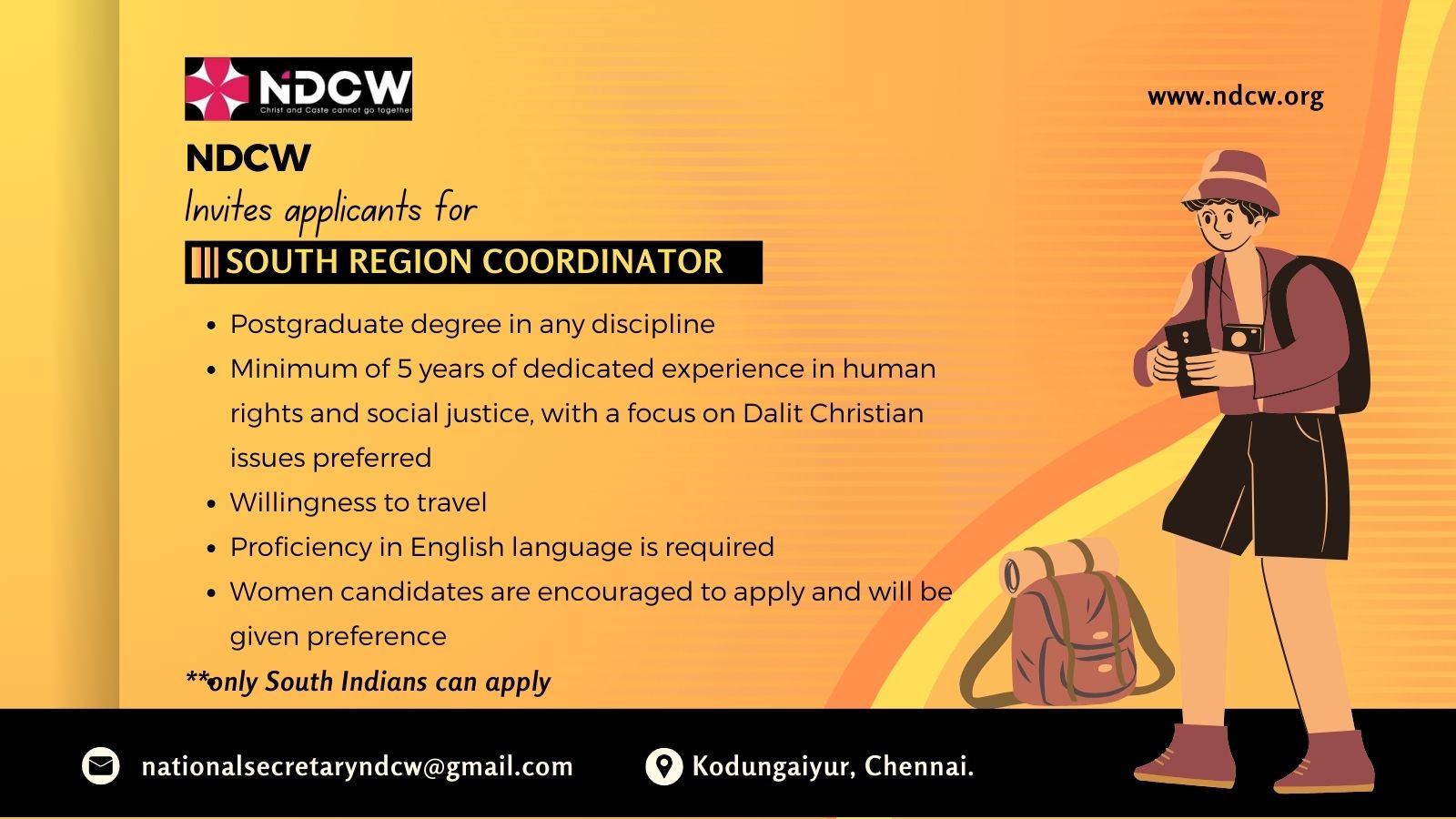 South Region Coordinator