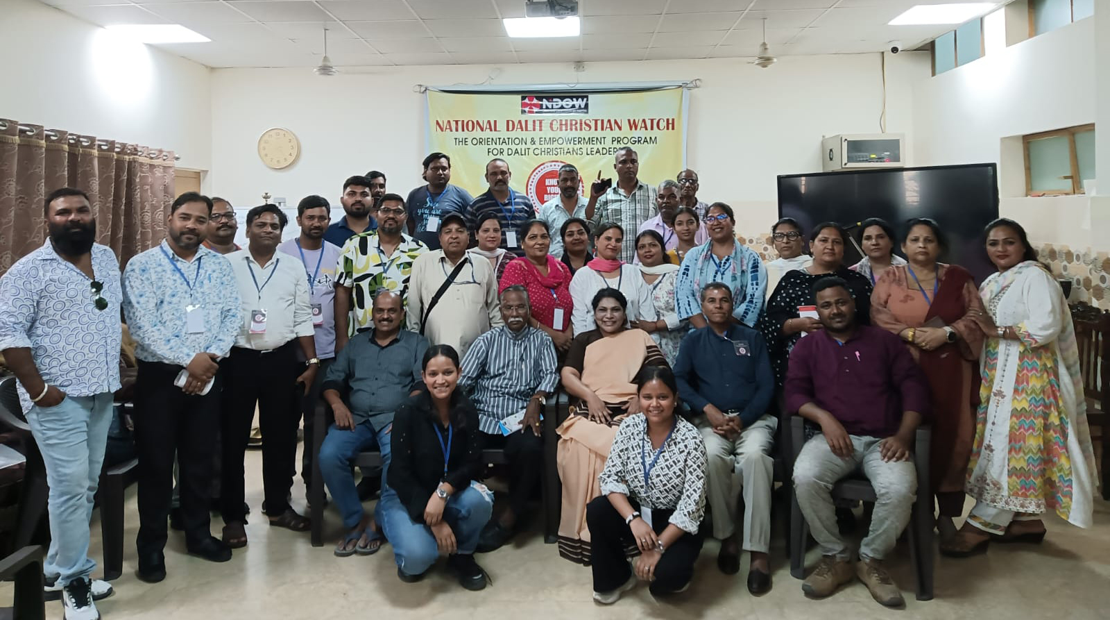 Orientation and Empowerment program for Dalit Christian Leaders – Jammu &Kashmir