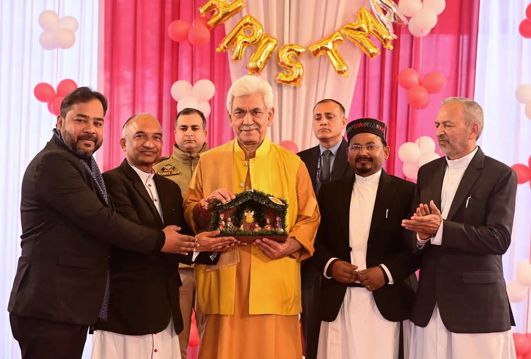 Joyous Christmas celebration at the Raj Bhawan, Governor House.
