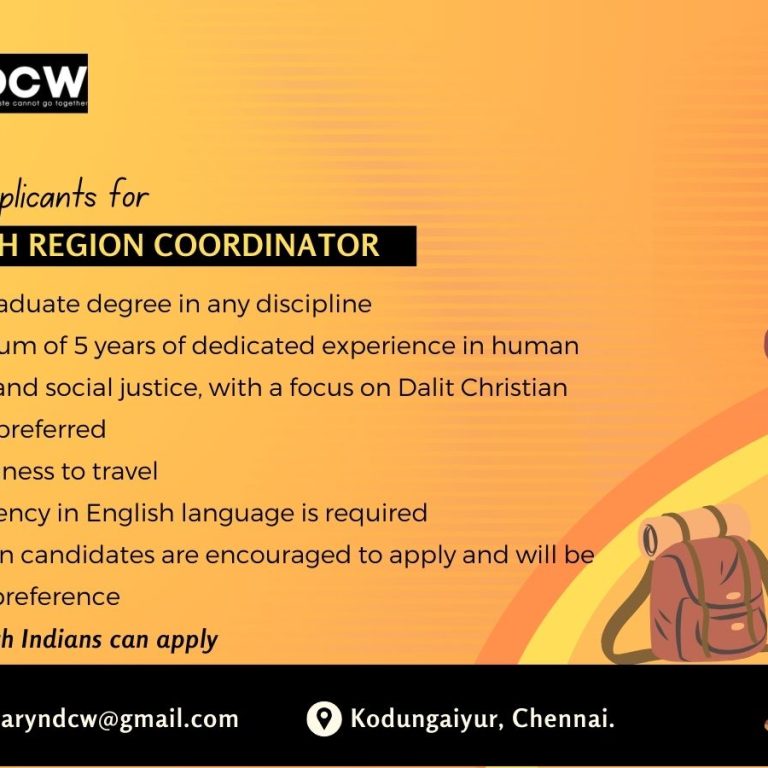 South region coordinator job posting (1)